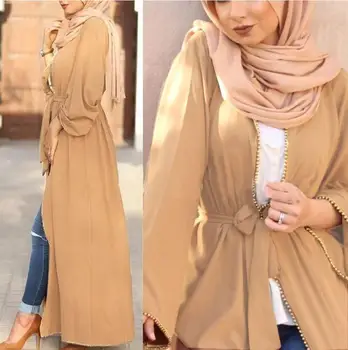 Elegancki muzułmański dorosły Abaya arab turecki Singapur sweter sukienka Jilbab Dubaj muzułmanie sukienki damskie Islamskiego sukienka #D497