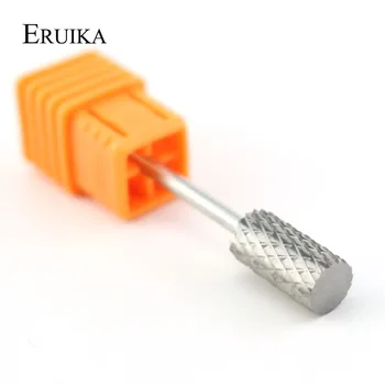 ERUIKA 1szt węglik paznokci wiertła młyny tnące urządzenie do manicure pilniki do paznokci, elektryczne maszyny akcesoria żel do usuwania narzędzi