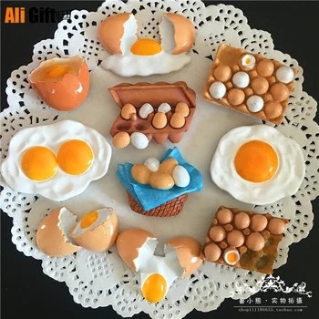 Europejskie jaja, ser, mleko śniadanie magnetyczna pasta 3D lodówka rosjanie magnesy Magnes na lodówkę wczesne wykształcenie dzieci