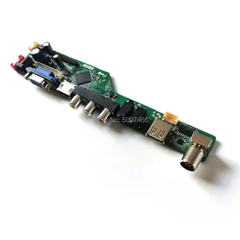 Fit LM215WF7/LM215WF8/LM215WF9/LM215WFA LVDS 1920*1080 uniwersalny wyświetlacz opłata napędu zestaw matryca WLDE 60 Hz 30-pin VGA+USB+AV