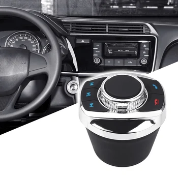 FORAUTO Cup Shape 8 Function Keys samochodowa bezprzewodowa przycisk sterowania kierownicą z podświetleniem led do auta Android Navigation Player
