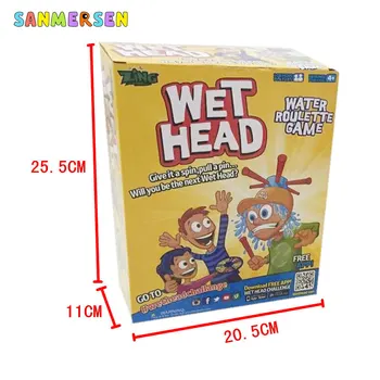 Funny Wet Head Game Hat Water Przemoczeni Challenge April Fools Day Family Party losowanie ciekawych zabawek dla dzieci i dorosłych