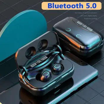 G08 Bluetooth 5.0 słuchawki dotykowe bezprzewodowe słuchawki HiFi IPX7 wodoodporne słuchawki inteligentna redukcja szumów HD zestaw dzwonka