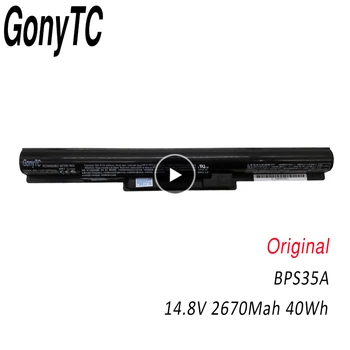 GONYTC VGP-BPS35A oryginalna bateria do SONY Vaio Fit 14E 15E SVF1521A2E SVF15217SC SVF14215SC SVF15218SC BPS35 BPS35A