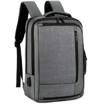 GOPLUS Męski plecak nowy kabel USB do ładowania plecak na laptop biurowy pakiet biznes podróży plecak tornister portfolio
