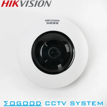 Hikvision DS-2CD3955FWD-IWS 5MP Fisheye View 360 kamera IP obsługuje Hik-Connect APP WiFi SD Card PoE IR 10M wymiana DS-2CD3942F-I