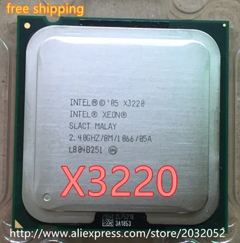 Intel Xeon CPU X3220 CPU 2.4 GHz/ LGA 775 /8MB L2 Cache/quad-CORE/105W (działa w darmowa wysyłka)