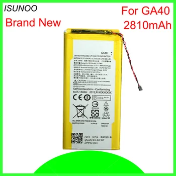 ISUNOO 2810mAh GA40 telefoniczna bateria do Motorola Moto G4 PLus wymiana baterii