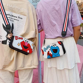 IVYYE 1szt Ulica Sezamkowa moda anime przenośny gospodarcza torba wielokrotnego użytku Tote składane torby torby torby do przechowywania nowy