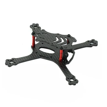 JMT 110mm Wheelbase Racing Frame 3K Carbon Fiber Freestyle Stretch X Frame Zestaw do FPV RC Drone