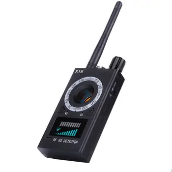 K18 1mhz-6,5 Ghz K18 GSM RF detektor sygnału anti-spy wykrywacz kamer bezprzewodowych GPS anty-sneak strzał monitorowanie pozycjonowania detektora