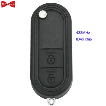 KEYECU do wymiany MG 3 Smart Remote Control Car Key Fob nadajnik 433 Mhz chip ID46