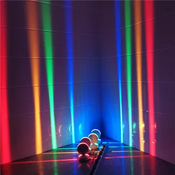 Led window light zewnątrz wodoodporny twórcze odkryty kinkiet oprawa 360 stopni świetlny korytarz korytarz dekoracyjne punktowy lampa
