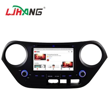 LJHANG Android 10 samochodowy odtwarzacz multimedialny HYUNDAI I10-Auto Radio Audio RDS Bluetooth Canbus GPS Navigation Headunit