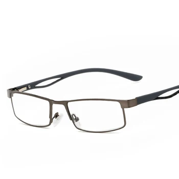 LONSY 2016 aluminiowe kwadratowe okulary do czytania kobiety mężczyźni przepisane im soczewki +100,+200,+300,+400 CJ140