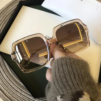 Luksusowy projekt zupełnie nowe kwadratowe okulary damskie okulary Przeciwsłoneczne do jazdy Oculos De Sol okulary okulary przeciwsłoneczne UV400 sport