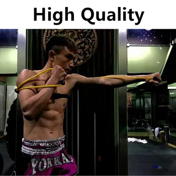 MMA Shadow Boxing Resistance Rubber Band Speed Training Pull Rope Muay Thai Karate Crossfit Workout Strength Power Equipment
