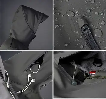 Mężczyźni na zewnątrz wodoodporny kurtki TAD V 5.0 XS Softshell myśliwski strój termiczna odzież taktyczna camping, piesze wycieczki oddech strój sportowy