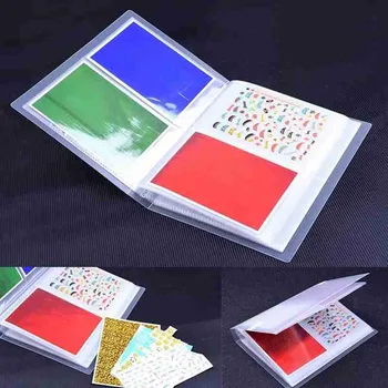 Nail Tools 3D Watermark Sticker Storage Book Nail Sticker Decal Painting Album Nail Art Storage Card Tool Pack