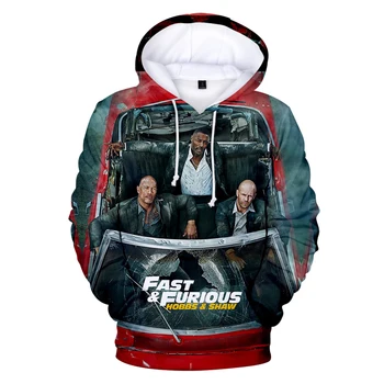 New Fast & Furious 3D hoodies men sweatshirt mannelijke mode trui Fast & Furious lange mouw man oversize hoody streetwear top