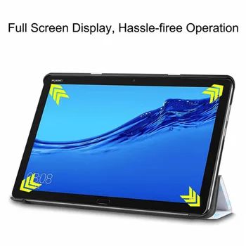 Nowa dostawa cienkie etui do tabletu Huawei MediaPad M5 Lite 10 stand etui na tablet M5 Lite 10 10.1 BAH2-L09/W19 DL-AL09
