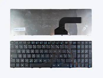 Nowy FR francuski clavier do laptopa ASUS K52DY K52F K52J K52JB K52JC K52JE K52JR błyszcząca ramka czarny