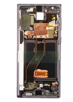Oryginalny Note10 Plus lcd do Samsung Galaxy Note10+ lcd Note 10 plus N975 N9750 N975F Wyświetlacz + ekran dotykowy digitizer w komplecie