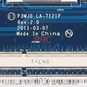 P3MJ0 LA-7121P ACER Aspire 3830 3830G HM65 płyta główna laptopa MBRFQ02002 HM65 N12P-GS-A1 DDR3 płyta główna laptopa