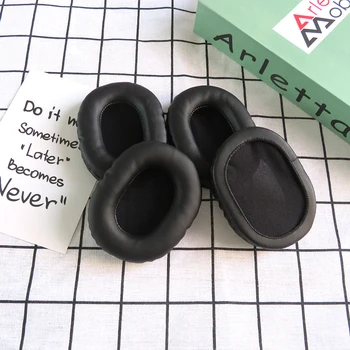 Poduszki słuchawek Audio Technica ATH-M50 ATH-M50X słuchawki nauszniki wymiana słuchawki nauszniki skóra syntetyczna gąbka pianka