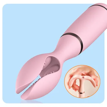 Potrójne łechtaczki wibrator ładowanie królik masturbacja anal GSpot orgazm masażu różdżka regulowana 10 wibrujących sex zabawki dla kobiet