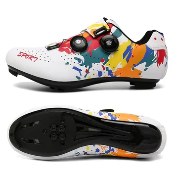 Profesjonalne rowerowe buty MTB Kolarstwo buty mężczyźni włókna węglowego światło rower buty sportowe wyścigi sapatilha ciclismo buty mtb