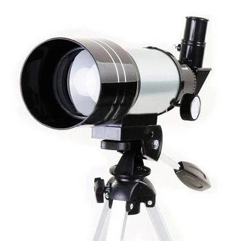 Profesjonalny teleskop astronomiczny okular ze statywem F30070M/F36050 teleskopowy okular refraktor kosmiczny wzrokowy celownik