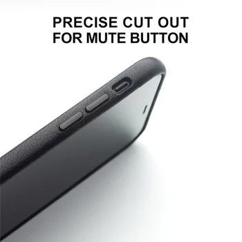QIALINO Luxury Business Style tylna pokrywa dla iPhone X Moda ultra-cienki pokrowiec dla telefonu z naturalnej skóry dla iPhone X for 5.8 inch