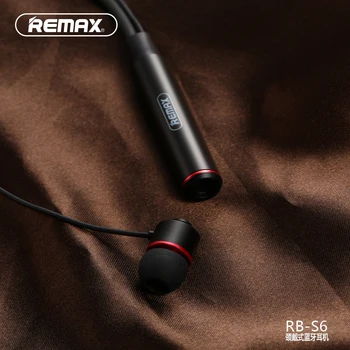 REMAX NECKBAND Running Bluetooth Headphone V4.1 Sport Headphone Headset HD Voice Call Remind magnetyczne słuchawki 105dB Li-polymer
