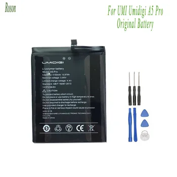 Roson dla UMI Umidigi A5 Pro bateria 4150mAh nowe części zamienne akcesoria do telefonów baterie z narzędziami