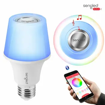 Sengled single Color Plus, inteligentna lampa i głośnik Bluetooth, ciągłe anty-olśnić led, E27