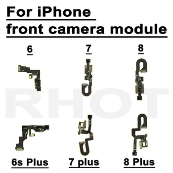 Sprawdzony oryginalny moduł tylnej przedniej kamery do iPhone 6 6 Plus 6S 6s Plus 7 7 Plus 8 8 Plus moduł obiektywu przedniego aparatu