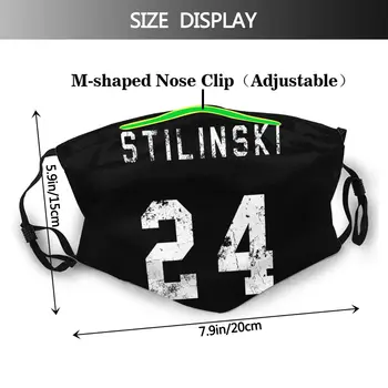 Stiles Stilinski Mouth Face Mask Stilinski Jersey Facial Mask dla dorosłych z 2 filtrami Kawai Nice Mask