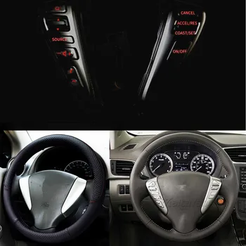 Stylizacja samochodu 25550-3DA6A tempomat w kierownicy Bluetooth przełączniki 255503DA6A do NISSAN TIIDA SENTRA SUNNY ALMERA Livina