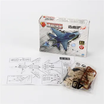 TAIHONGYU 8 szt./kpl. 4D rysunek plastikowy model samolotu air fighter Aero Puzzle samolot zestawy zabawki w prezencie