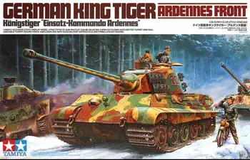 Tamiya 35252 1/35 model czołgu niemiecki król Tygrys II Königstiger Арденнский front