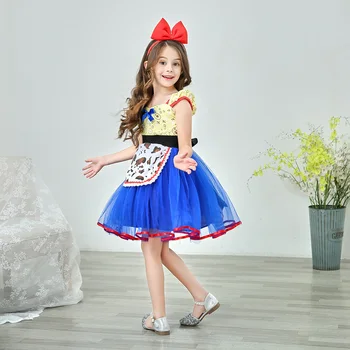Toy story dziewczyny Tutu sukienka kostium cosplay Bo Peep sukienka dziewczynka księżniczka partia Dot Prom odzież