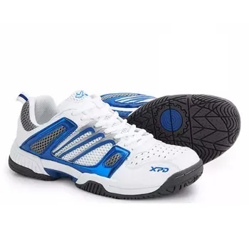 Unisex wysokiej jakości profesjonalne korty buty do biegania mężczyźni kryty antypoślizgowy Badminton buty kobiety płaskie oddychające buty sportowe 36-45