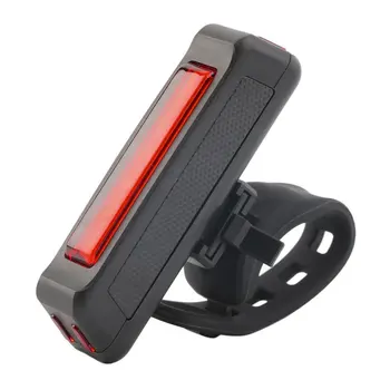USB Akumulator rower Rower światło z tyłu z tyłu bezpieczeństwa lampa tylna zespolona Czerwony nowy