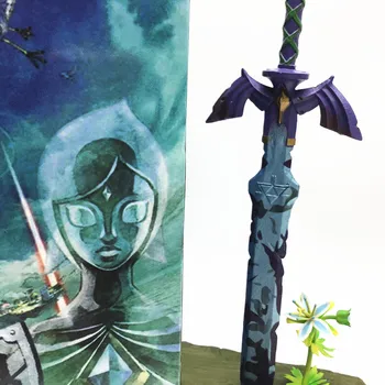 W przypadku Zelda Skyward Sword link Master Sword Figure model figurki zabawka lalka prezent 26cm
