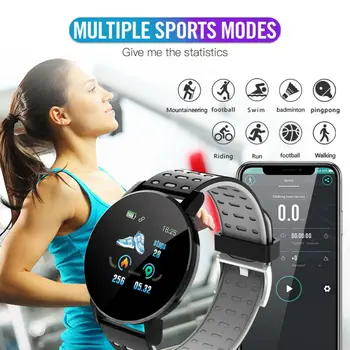 Wielka brytania inteligentny zegarek monitor ciśnienia krwi GPS tracker fitness bransoletka z systemem Android/iOS