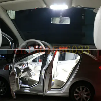 Wnętrza led reflektory samochodowe do Nissan np300 navara d40 pick up lampy dla pojazdów tablicy rejestracyjnej światła 6szt