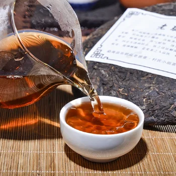 Wykonane w 2008 roku, dojrzałe herbata Pu-erh 357 g Chińska Yunnan Pu-erh zdrowe odchudzanie herbata piękno zapobiega miażdżycy herbata Pu-erh