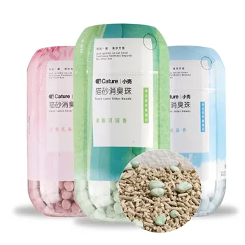 Xiaomi Mijia Cature Cat miot dezodorant koraliki 450 ml usuwanie zapachu Cat miot dezodorant świeże powietrze Pet miot środki czystości