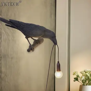 Zwierzę, ptak led Salon Sypialnia szafka ED lampa kinkiet restauracja przejście oświetlenie dekoracyjne sztuka lampa stołowa